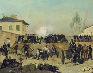 La battaglia di Villejuif, assedio di Parigi, 1870